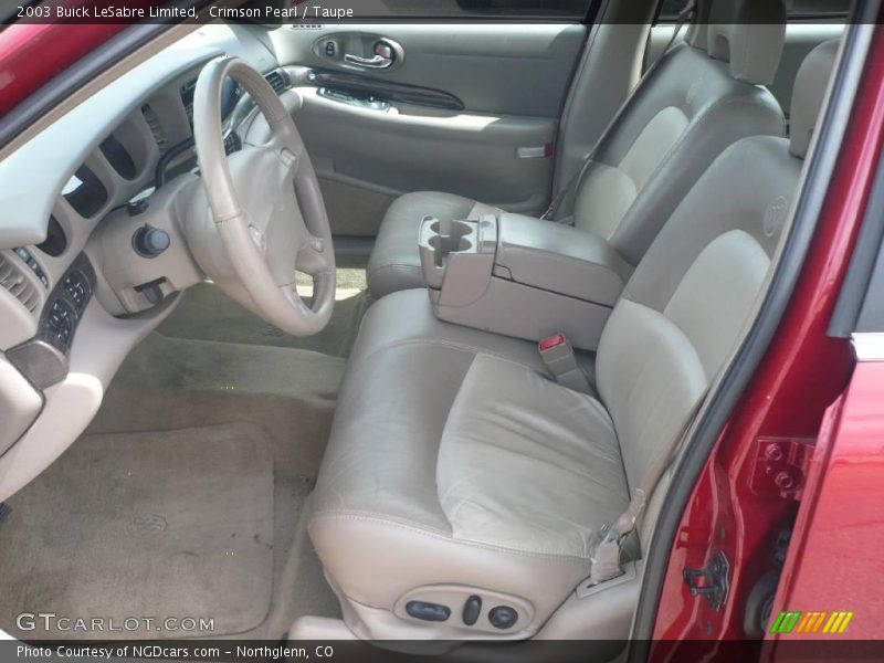 Crimson Pearl / Taupe 2003 Buick LeSabre Limited
