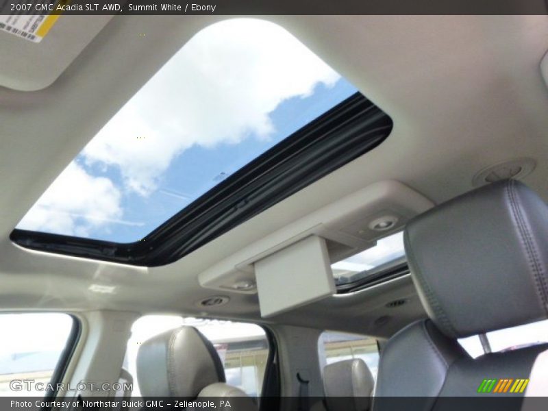 Summit White / Ebony 2007 GMC Acadia SLT AWD
