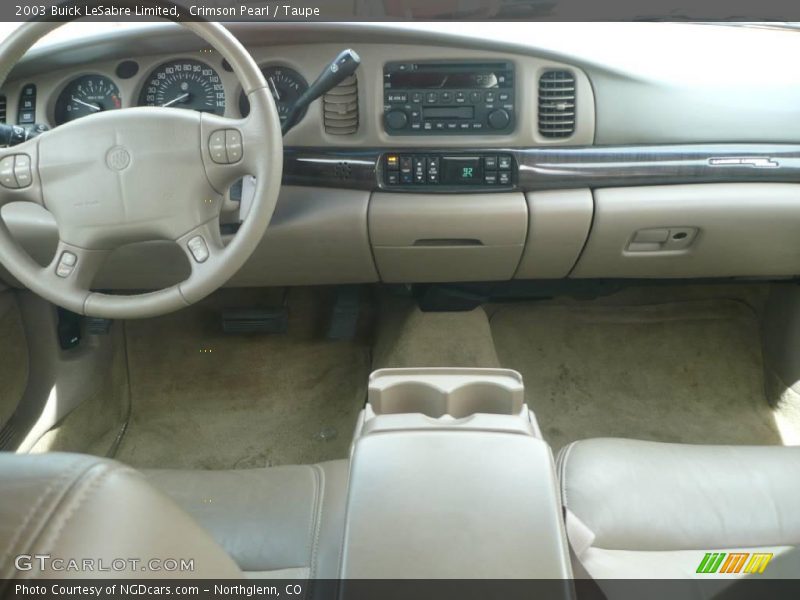 Crimson Pearl / Taupe 2003 Buick LeSabre Limited