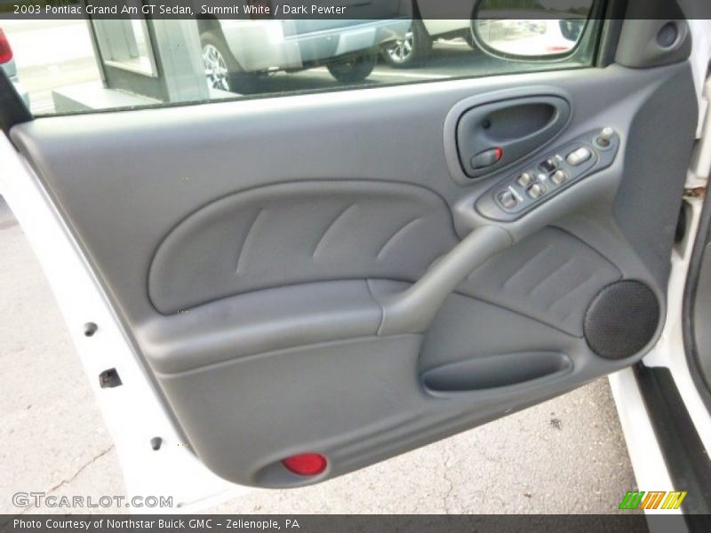 Summit White / Dark Pewter 2003 Pontiac Grand Am GT Sedan