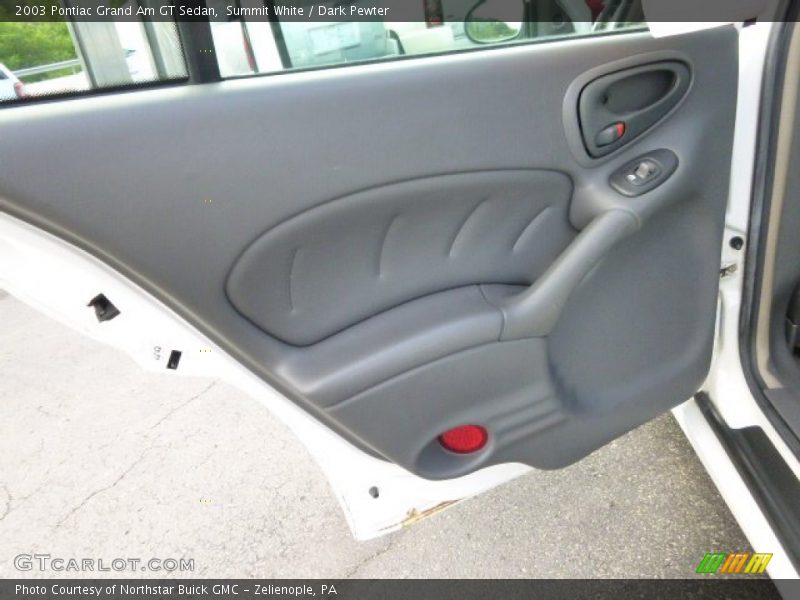 Summit White / Dark Pewter 2003 Pontiac Grand Am GT Sedan