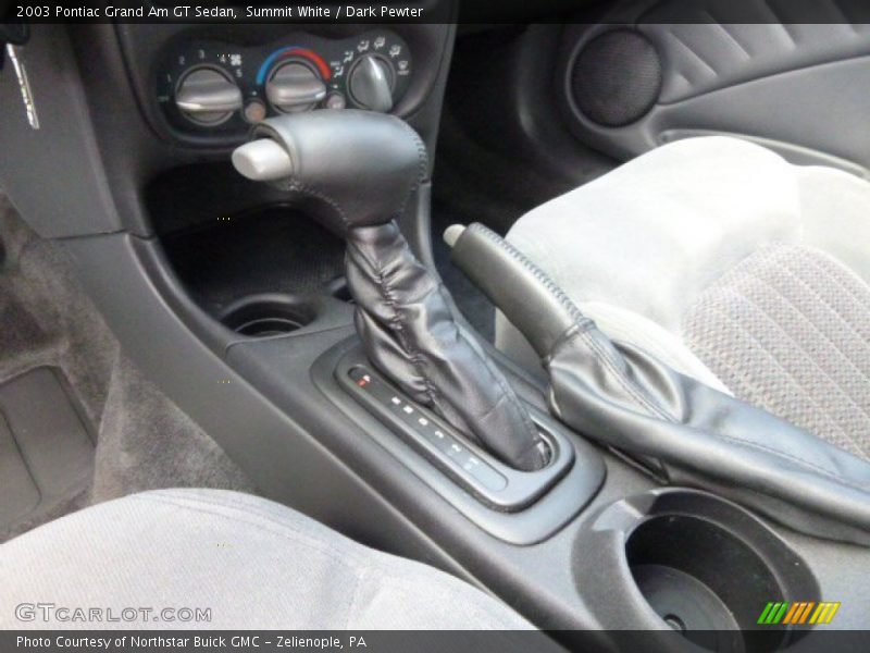 Summit White / Dark Pewter 2003 Pontiac Grand Am GT Sedan