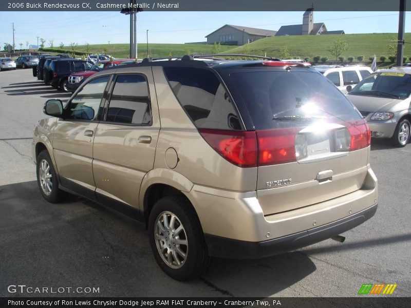 Cashmere Metallic / Neutral 2006 Buick Rendezvous CX