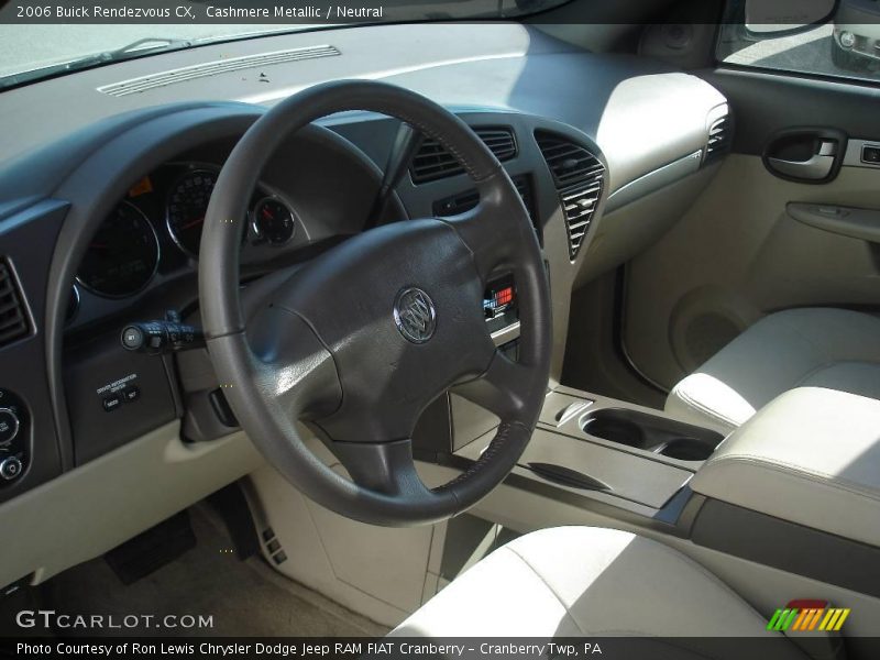 Cashmere Metallic / Neutral 2006 Buick Rendezvous CX