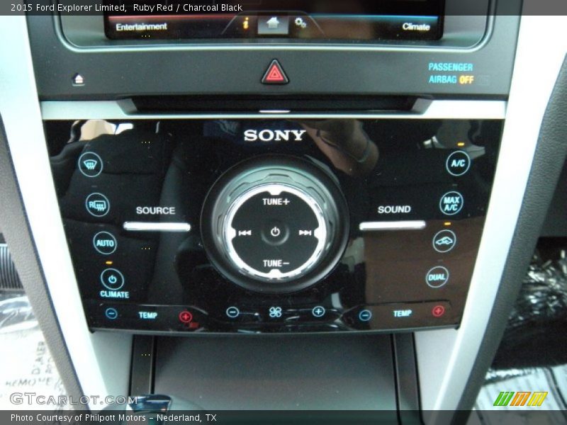 Controls of 2015 Explorer Limited