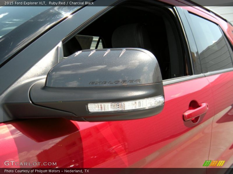 Ruby Red / Charcoal Black 2015 Ford Explorer XLT