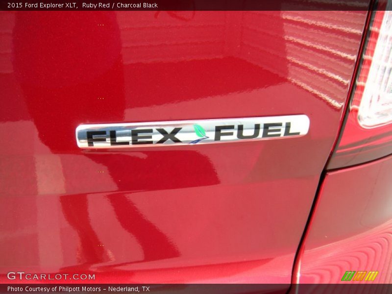 Ruby Red / Charcoal Black 2015 Ford Explorer XLT