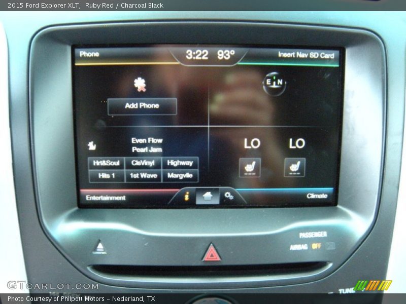 Ruby Red / Charcoal Black 2015 Ford Explorer XLT