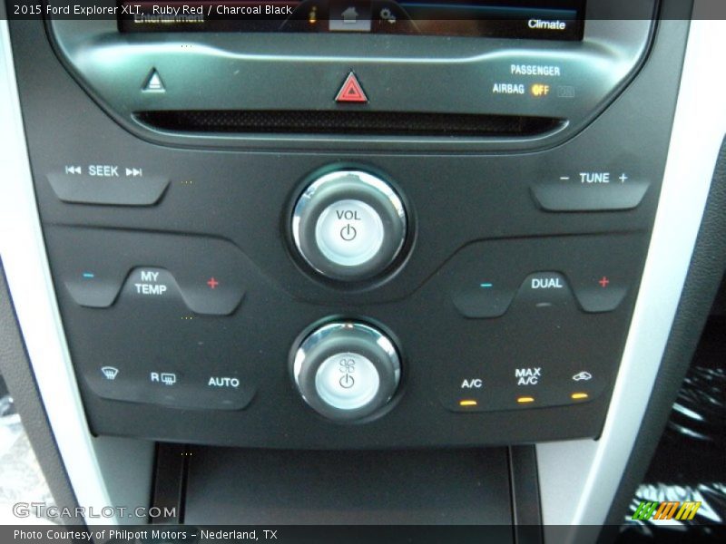 Ruby Red / Charcoal Black 2015 Ford Explorer XLT