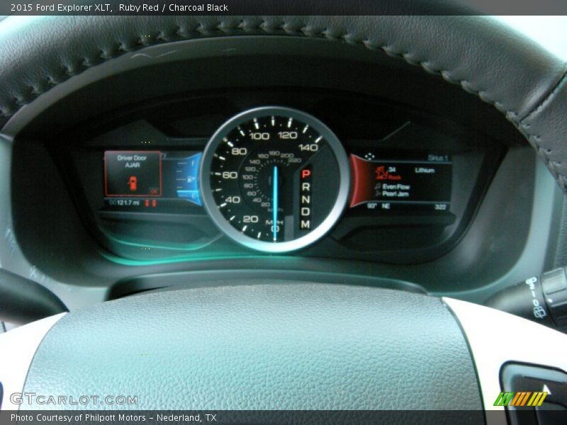 Ruby Red / Charcoal Black 2015 Ford Explorer XLT