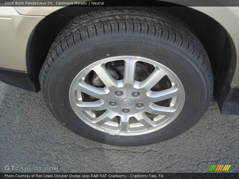 Cashmere Metallic / Neutral 2006 Buick Rendezvous CX