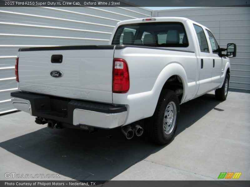 Oxford White / Steel 2015 Ford F250 Super Duty XL Crew Cab