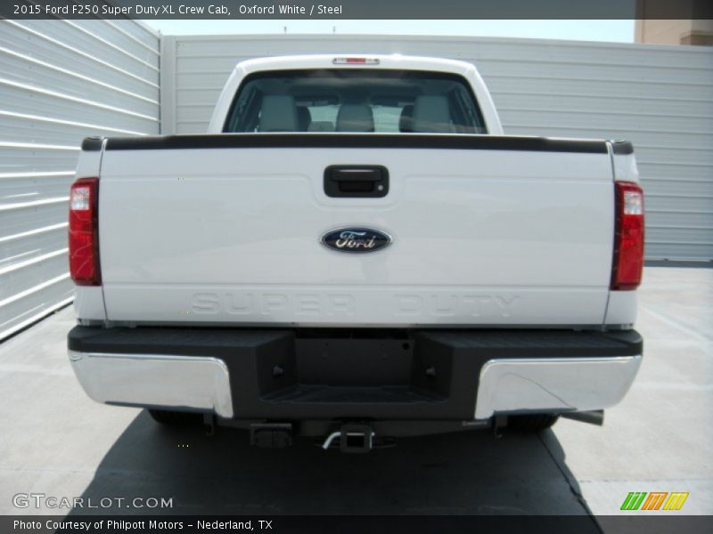 Oxford White / Steel 2015 Ford F250 Super Duty XL Crew Cab