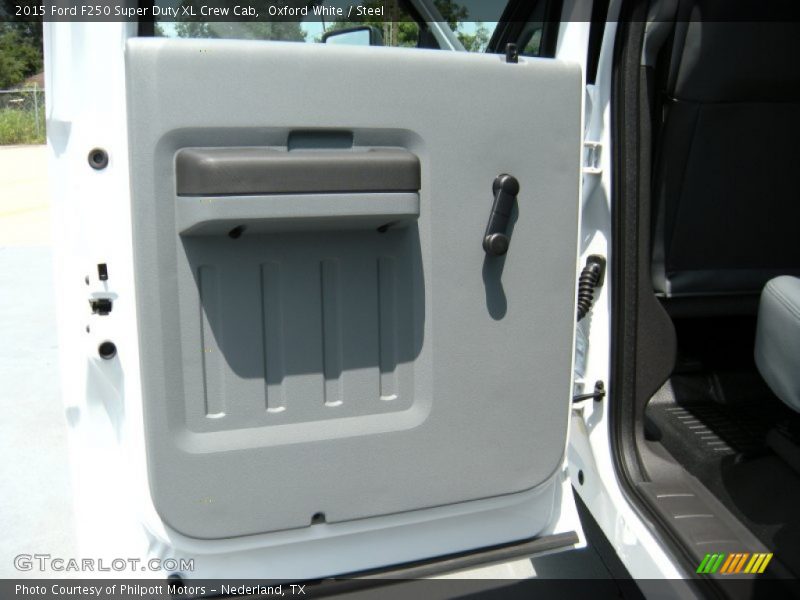 Oxford White / Steel 2015 Ford F250 Super Duty XL Crew Cab