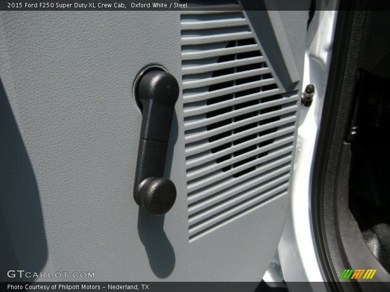 Oxford White / Steel 2015 Ford F250 Super Duty XL Crew Cab
