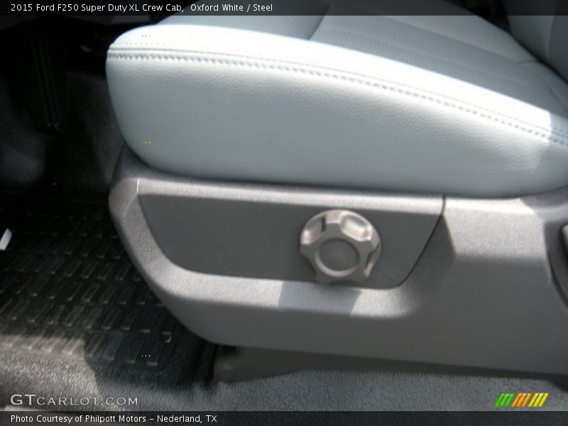 Oxford White / Steel 2015 Ford F250 Super Duty XL Crew Cab