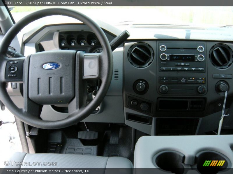 Dashboard of 2015 F250 Super Duty XL Crew Cab