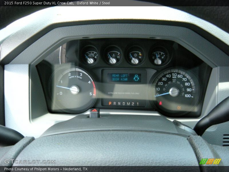  2015 F250 Super Duty XL Crew Cab XL Crew Cab Gauges