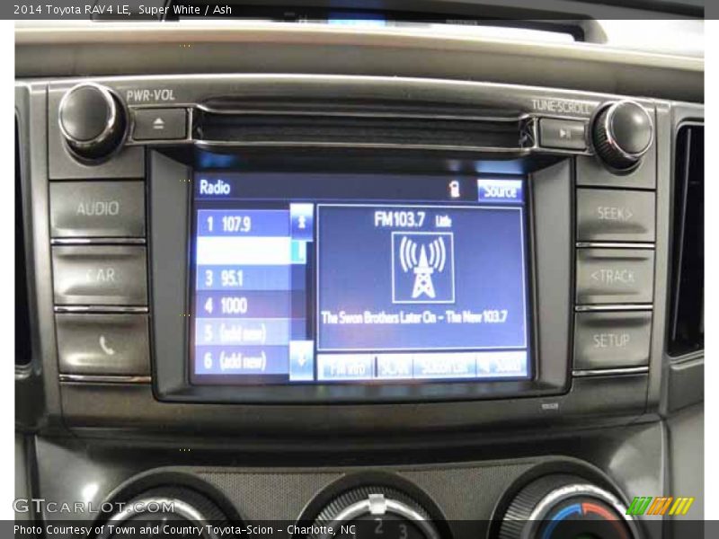Super White / Ash 2014 Toyota RAV4 LE