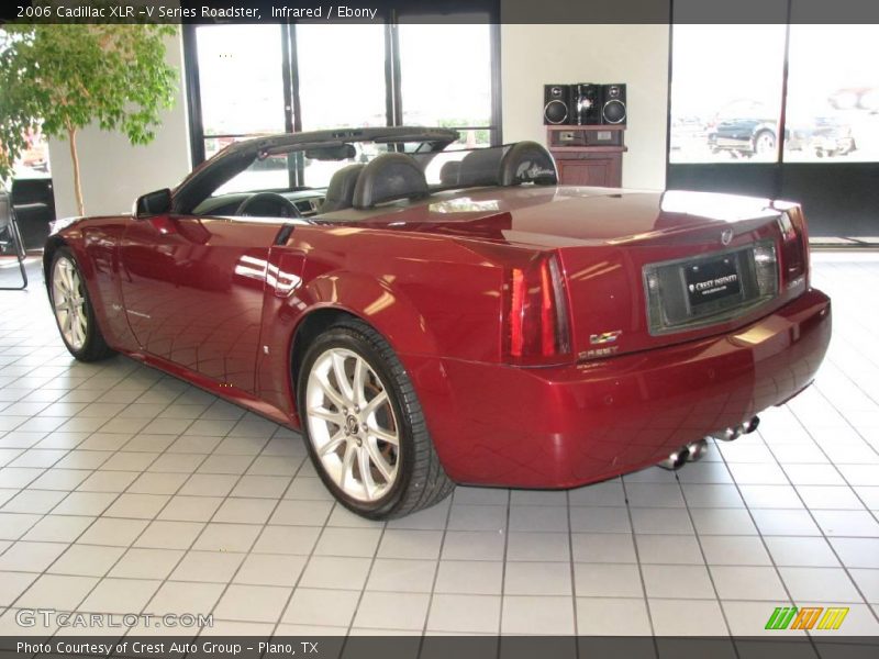 Infrared / Ebony 2006 Cadillac XLR -V Series Roadster