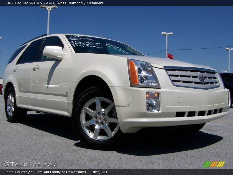 White Diamond / Cashmere 2007 Cadillac SRX 4 V6 AWD