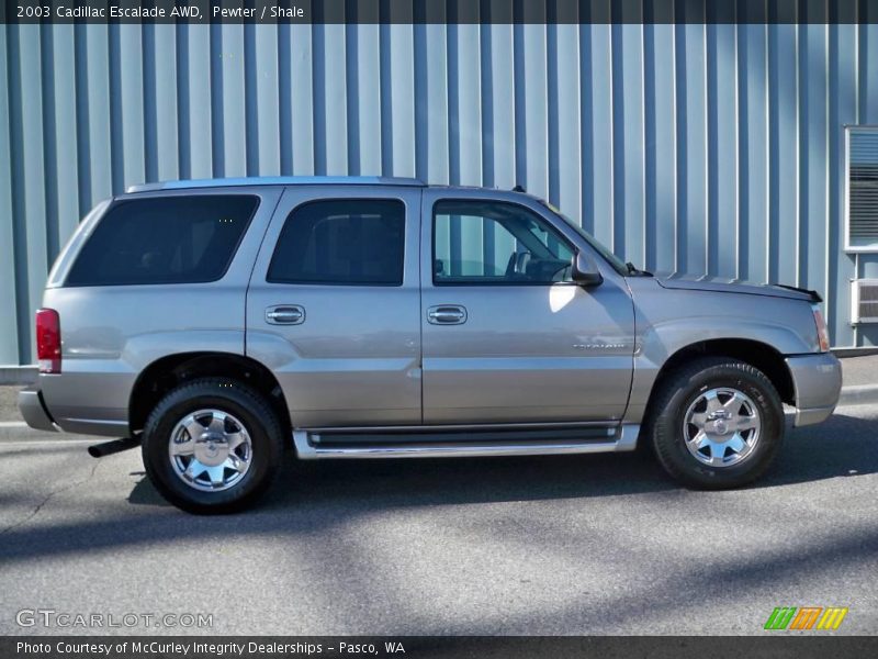 Pewter / Shale 2003 Cadillac Escalade AWD