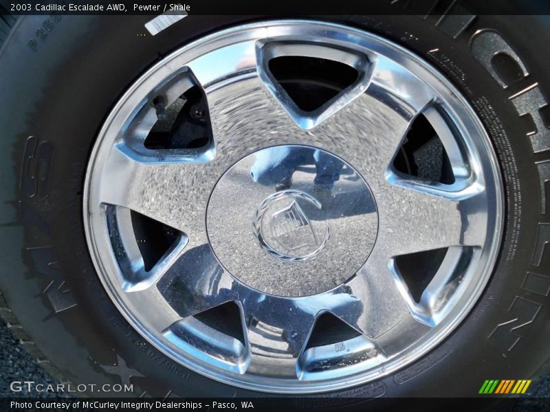 Pewter / Shale 2003 Cadillac Escalade AWD