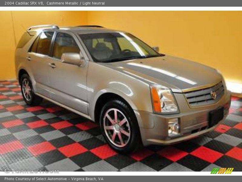 Cashmere Metallic / Light Neutral 2004 Cadillac SRX V8