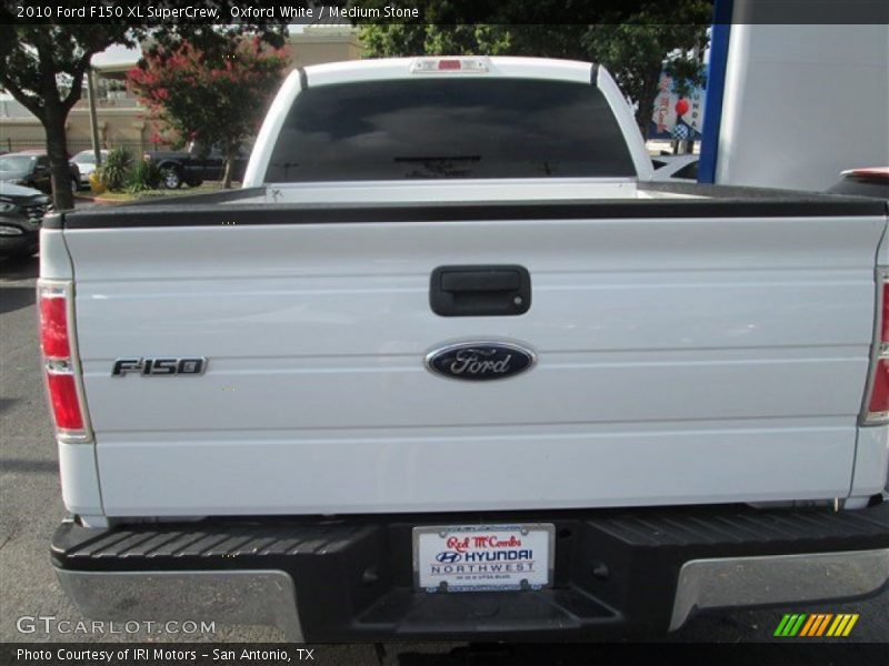 Oxford White / Medium Stone 2010 Ford F150 XL SuperCrew