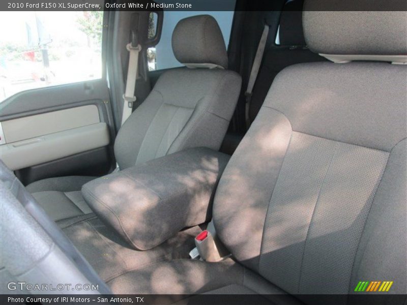 Oxford White / Medium Stone 2010 Ford F150 XL SuperCrew