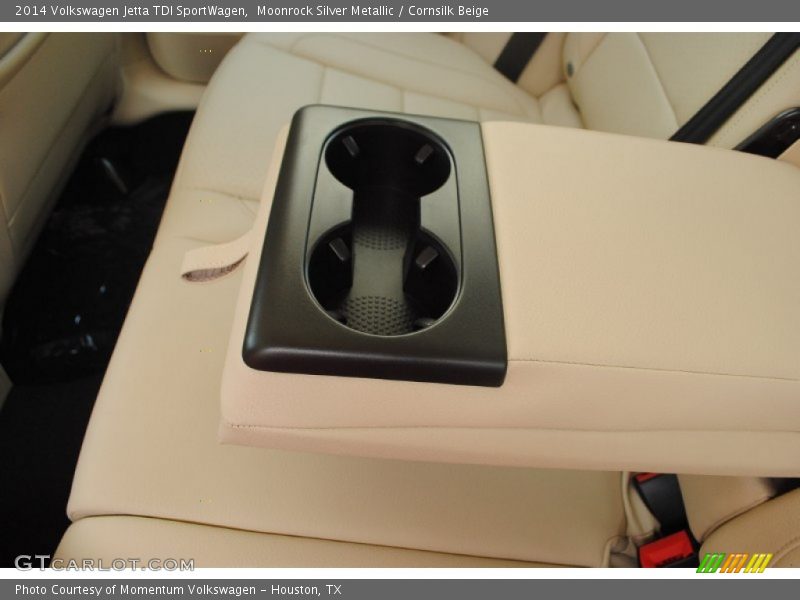 Moonrock Silver Metallic / Cornsilk Beige 2014 Volkswagen Jetta TDI SportWagen