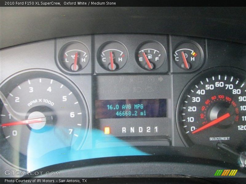 Oxford White / Medium Stone 2010 Ford F150 XL SuperCrew