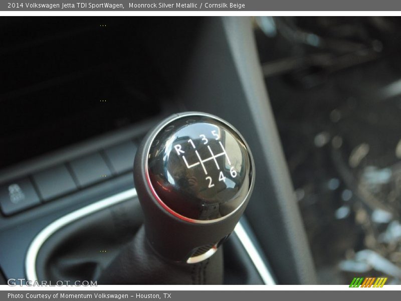 Moonrock Silver Metallic / Cornsilk Beige 2014 Volkswagen Jetta TDI SportWagen