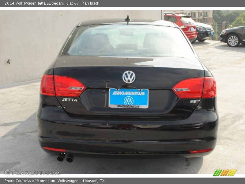 Black / Titan Black 2014 Volkswagen Jetta SE Sedan