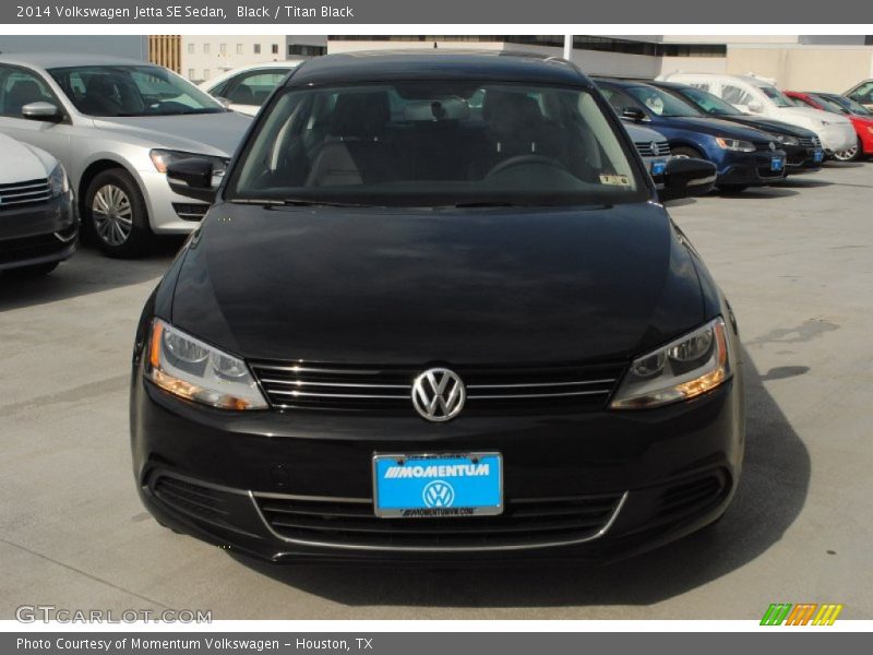 Black / Titan Black 2014 Volkswagen Jetta SE Sedan