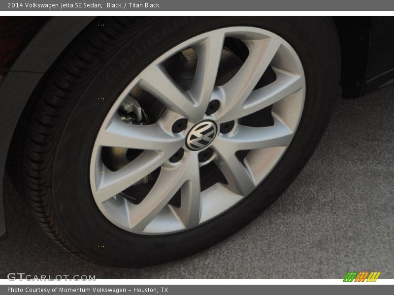 Black / Titan Black 2014 Volkswagen Jetta SE Sedan