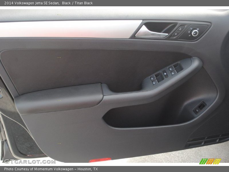 Black / Titan Black 2014 Volkswagen Jetta SE Sedan