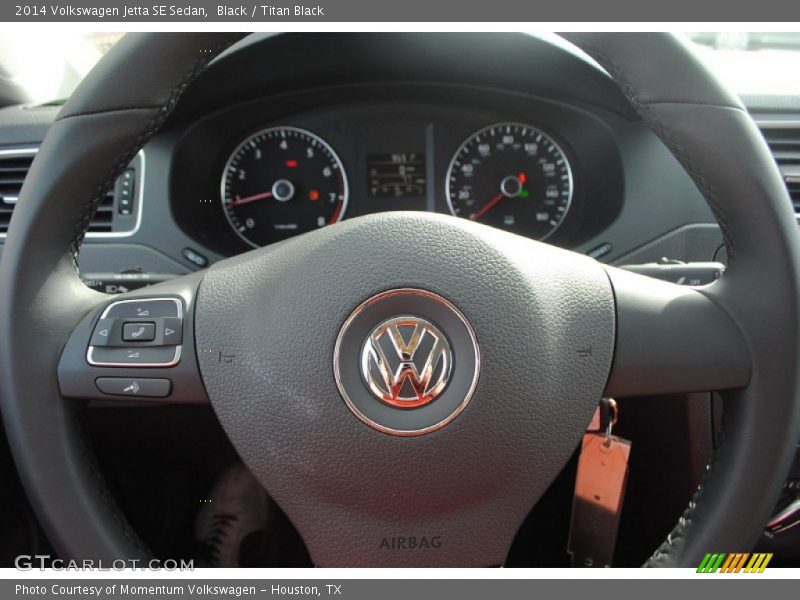 Black / Titan Black 2014 Volkswagen Jetta SE Sedan