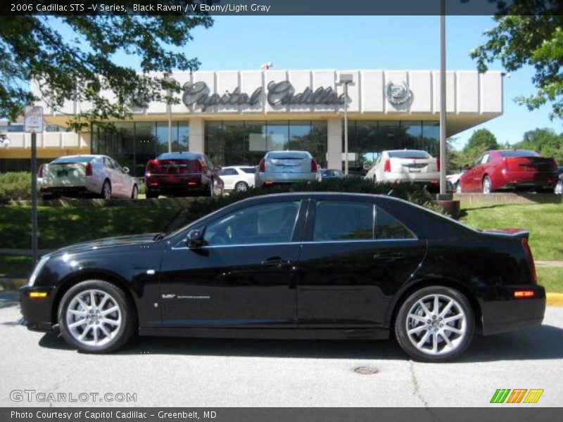 Black Raven / V Ebony/Light Gray 2006 Cadillac STS -V Series