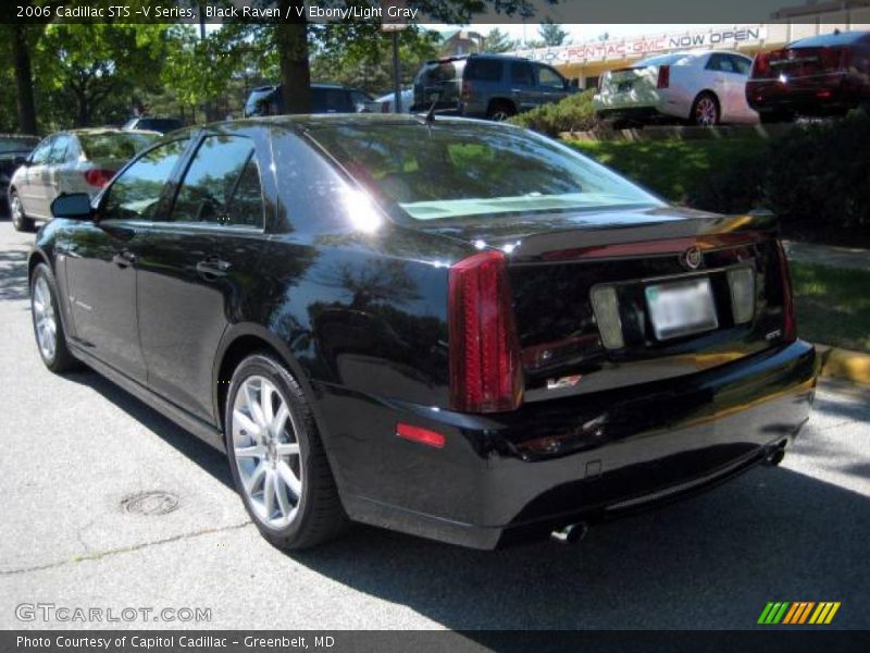 Black Raven / V Ebony/Light Gray 2006 Cadillac STS -V Series