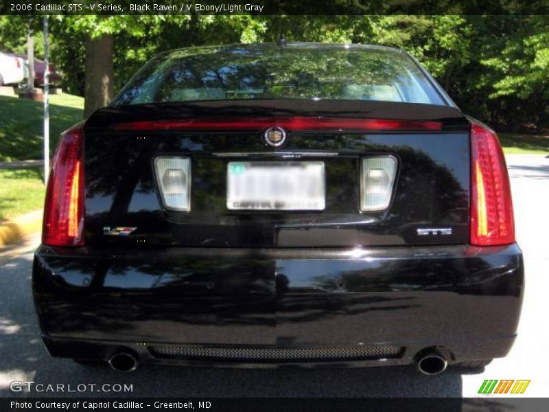 Black Raven / V Ebony/Light Gray 2006 Cadillac STS -V Series