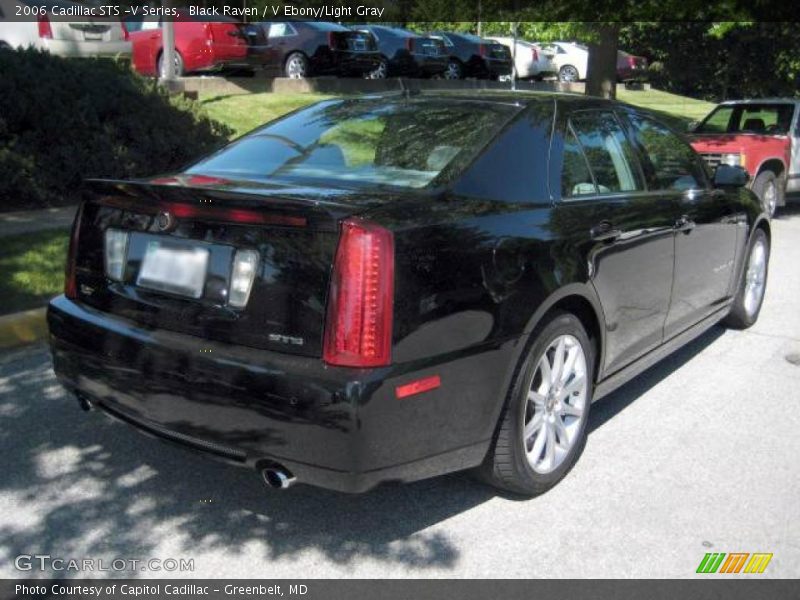 Black Raven / V Ebony/Light Gray 2006 Cadillac STS -V Series