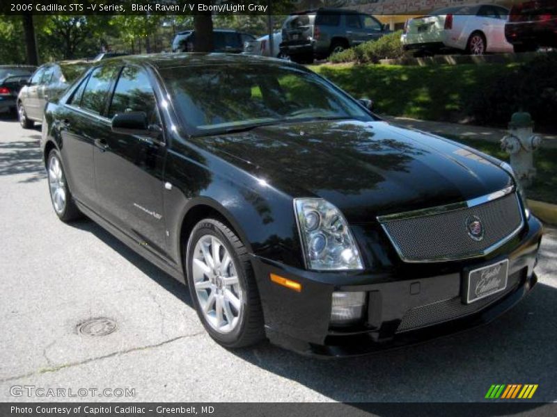 Black Raven / V Ebony/Light Gray 2006 Cadillac STS -V Series