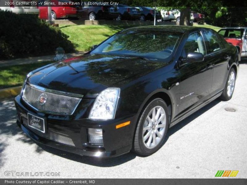 Black Raven / V Ebony/Light Gray 2006 Cadillac STS -V Series