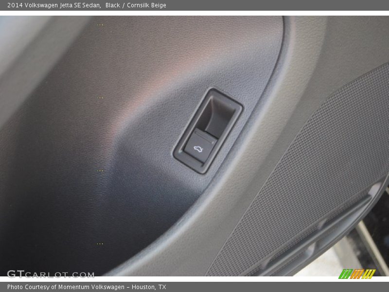 Black / Cornsilk Beige 2014 Volkswagen Jetta SE Sedan