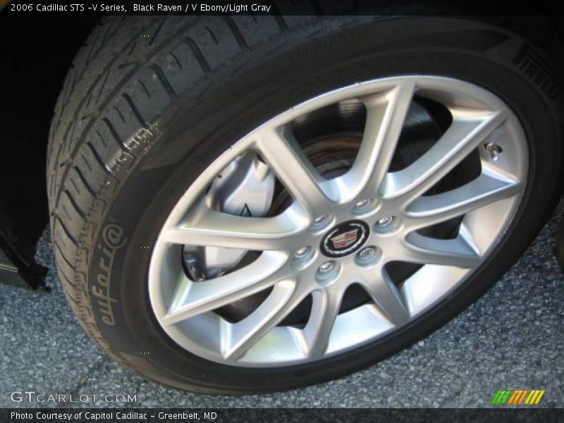 Black Raven / V Ebony/Light Gray 2006 Cadillac STS -V Series
