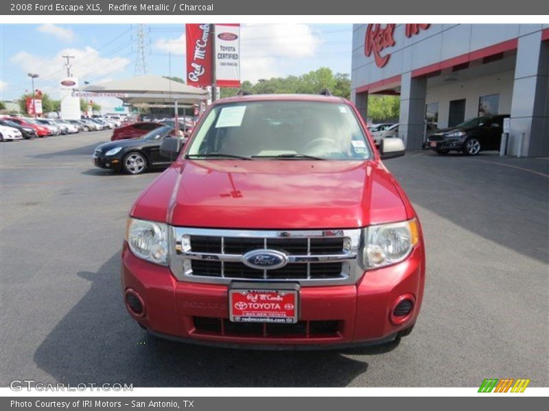 Redfire Metallic / Charcoal 2008 Ford Escape XLS