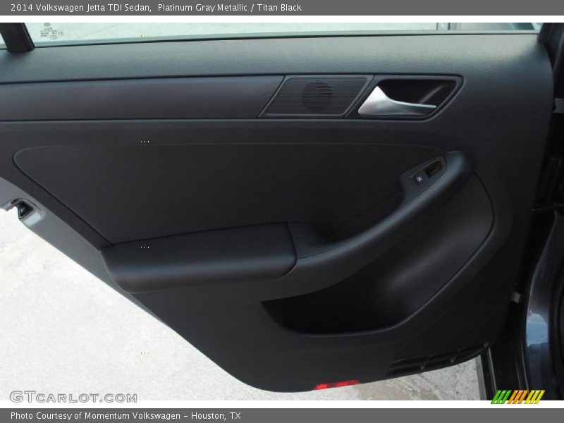 Platinum Gray Metallic / Titan Black 2014 Volkswagen Jetta TDI Sedan