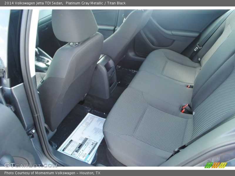 Platinum Gray Metallic / Titan Black 2014 Volkswagen Jetta TDI Sedan