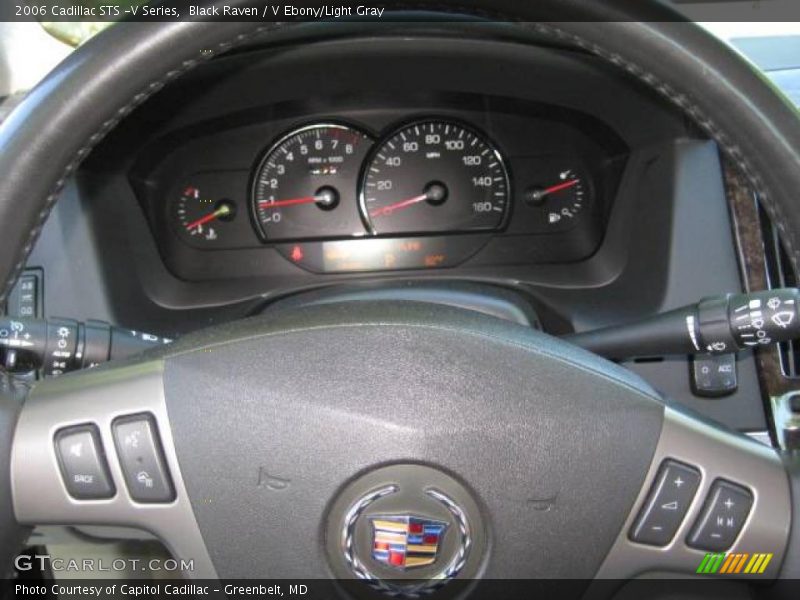 Black Raven / V Ebony/Light Gray 2006 Cadillac STS -V Series